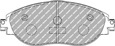 Image of Ferodo FCP4425H DS2500 Volkswagen Golf R & GTI Mk7 Front Brake Pads